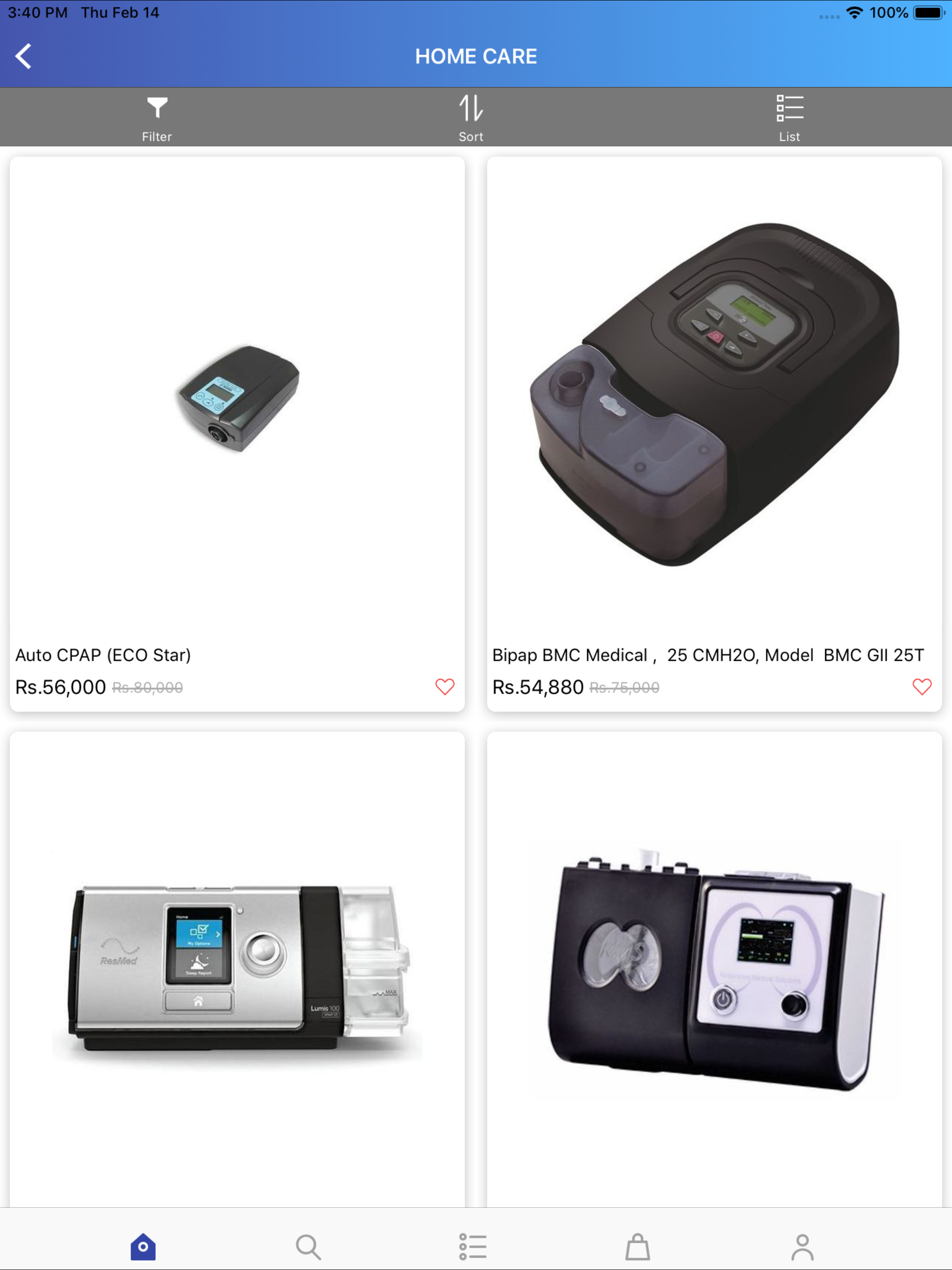 Hospitals Store App