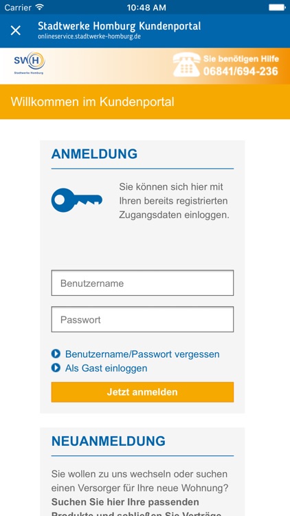 Stadtwerke Homburg screenshot-3