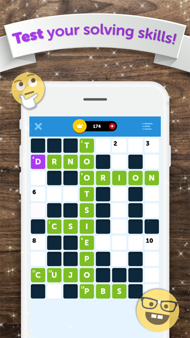 Screenshot #1 pour Crossword Quiz - Word Puzzles!