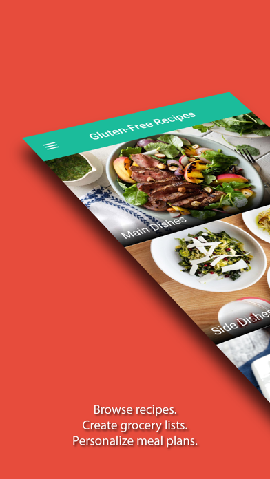 Gluten-Free Recipes & Meals Screenshot