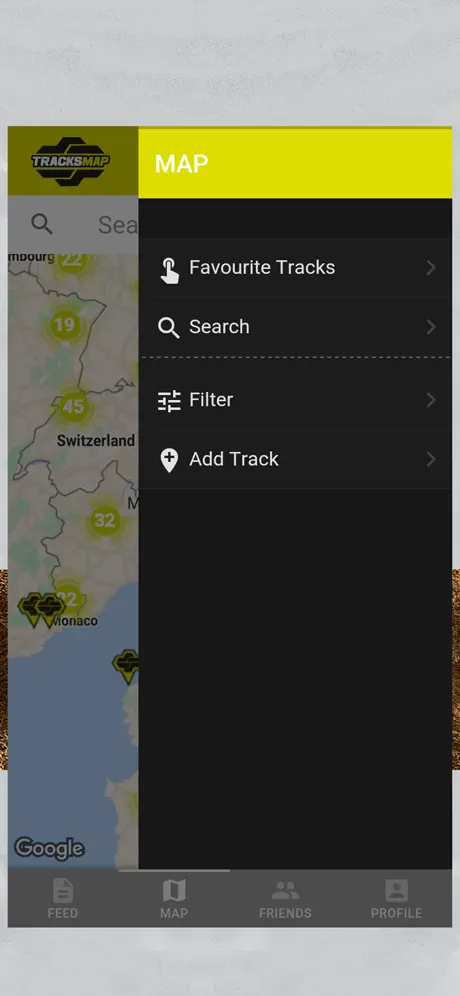 TracksMap
