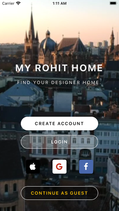 My Rohit Home Screenshot