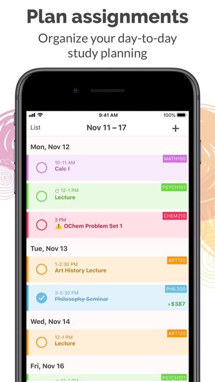 Chipper - Study Planning App