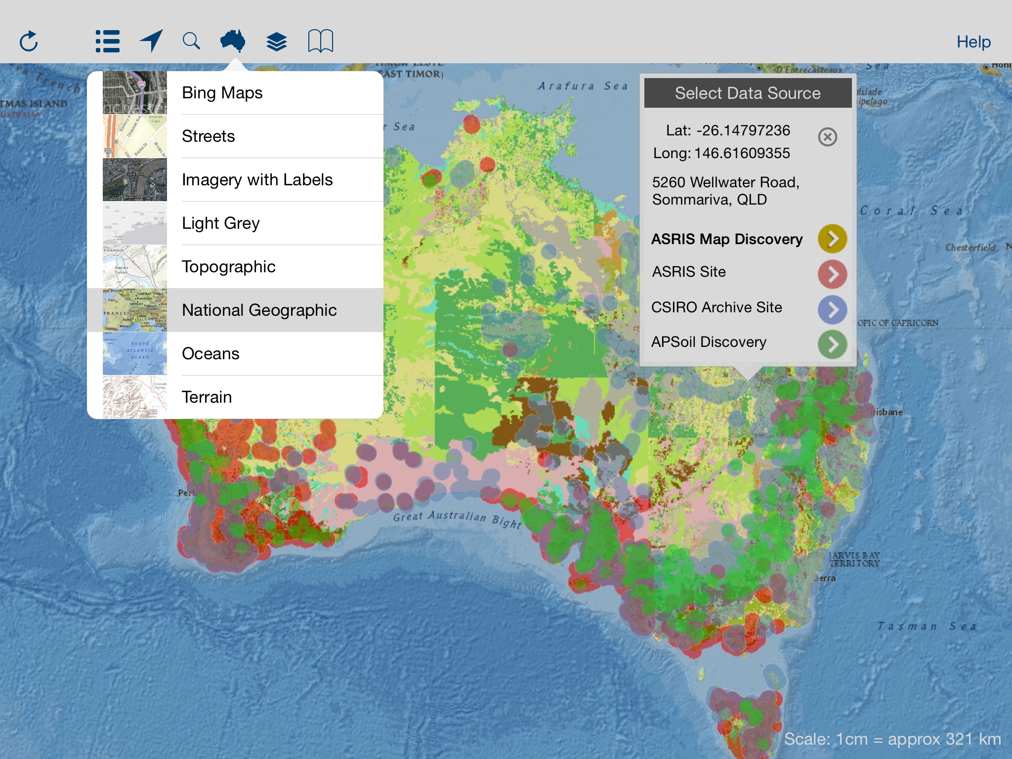 SoilMapp screenshot 2