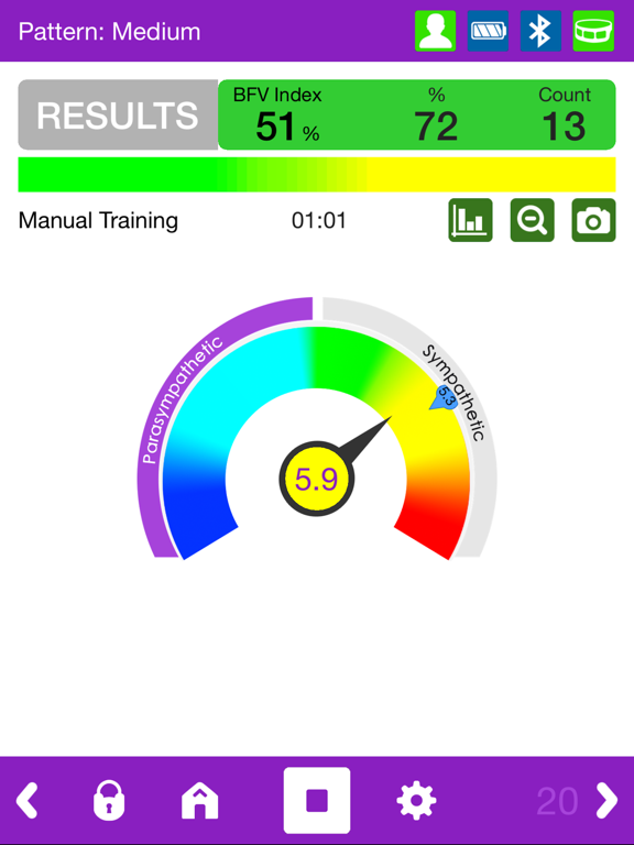 Screenshot #6 pour FocusBand NeuroSelfCare