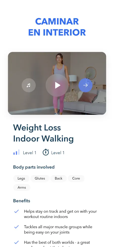 Contador de pasos de GetFit