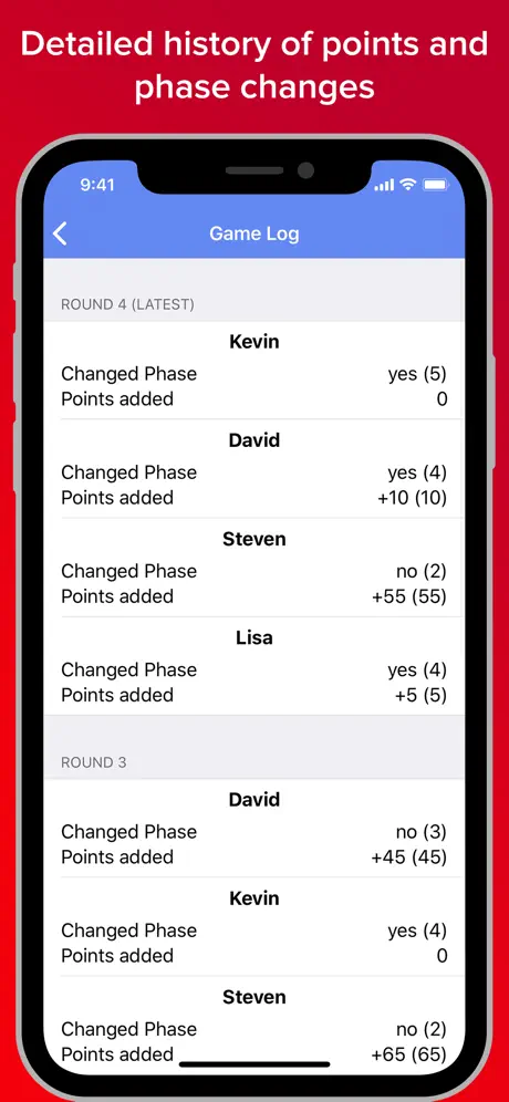 Phase 10 Score Keeper Pro