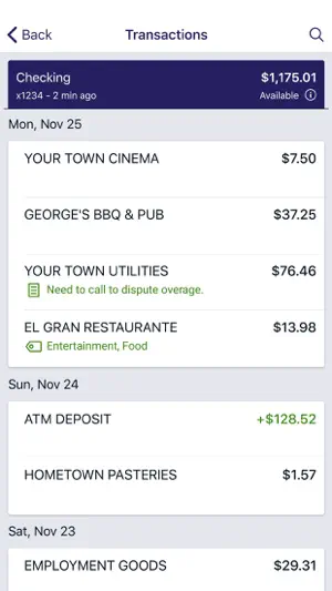 Triad Business Bank screenshot 2