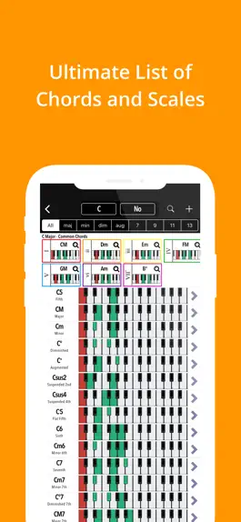 Game screenshot Piano Companion: Chords,Scales mod apk