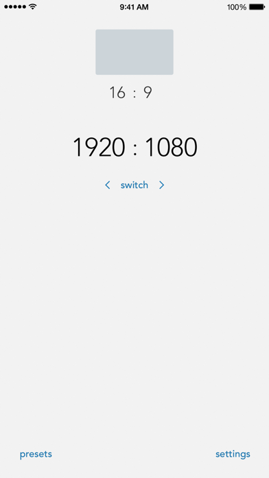 Screenshot #1 pour aspect:ratio