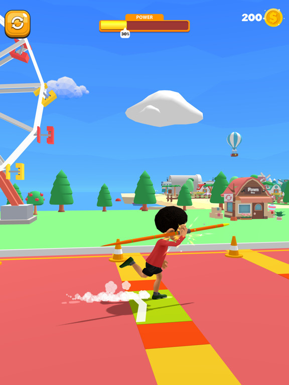 Screenshot #2 for Javelin Throw 3D