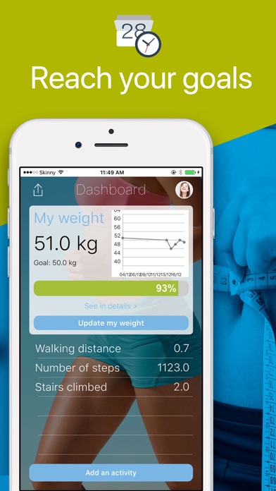 Weight Tracker, BMI monitorのおすすめ画像1