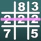 Number Tic-Tac-Toe IQ Puzzle