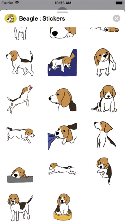 Beagle : Stickers screenshot-3