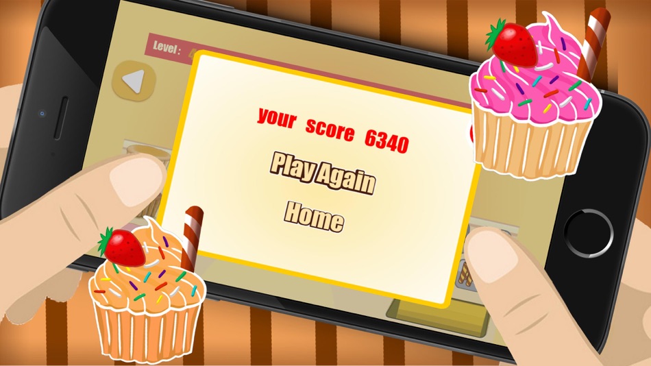 #5. Cupcake Frenzy Game (iOS) Podle: hong chen