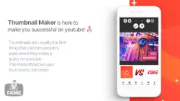 fame - yt thumbnail maker iphone screenshot 1