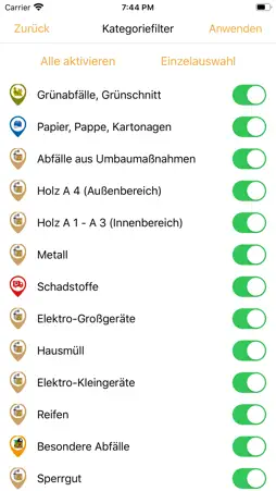 Abfall App ZEW screenshot 8
