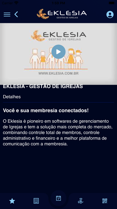 Portal Eklesia Screenshot