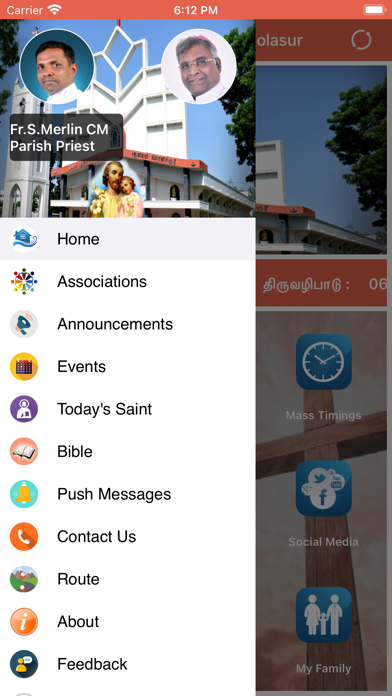 St.Joseph's Church, Molasur Screenshot