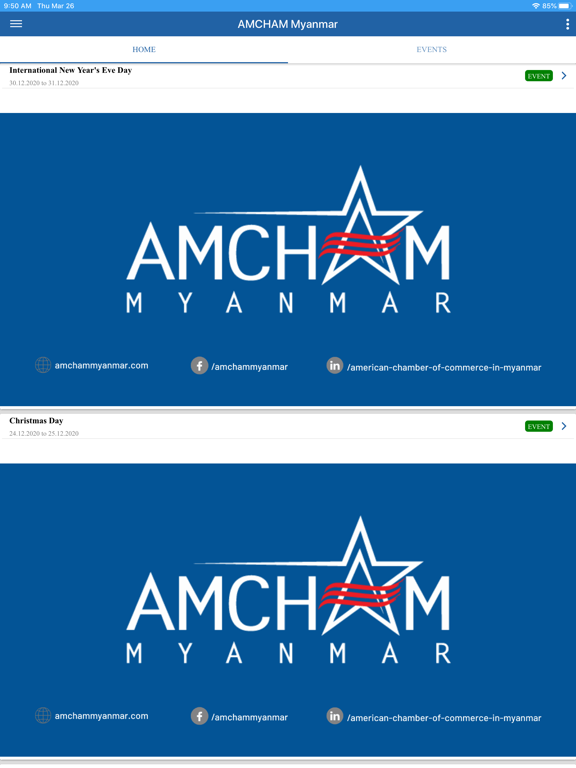 Screenshot #4 pour AMCHAM Myanmar