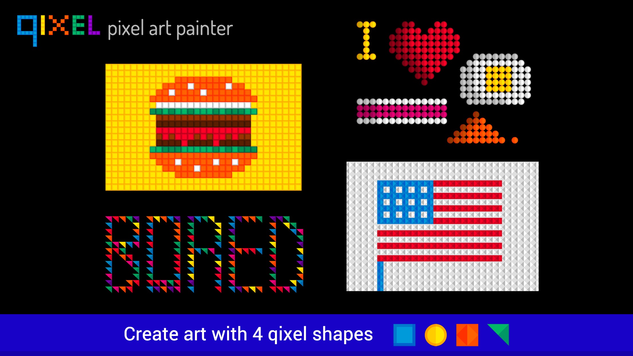 Screenshot do app Qixel - Pixel Art Maker