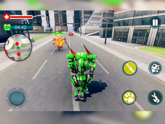 Screenshot #6 pour CyberTruck Robot Guerre Jeux3D