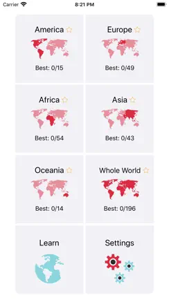 Maps and Countries: Map Quiz iPhone image 1
