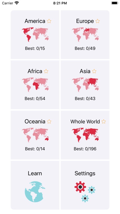 Maps and Countries: Map Quiz
