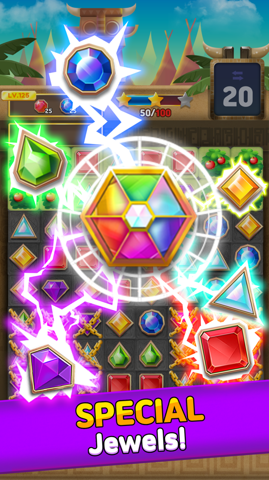 #4. Temple Gem : Match 3 Puzzle (iOS) 由: Gameberry Studio Inc