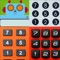 Icon Calculator Themes: Big Buttons