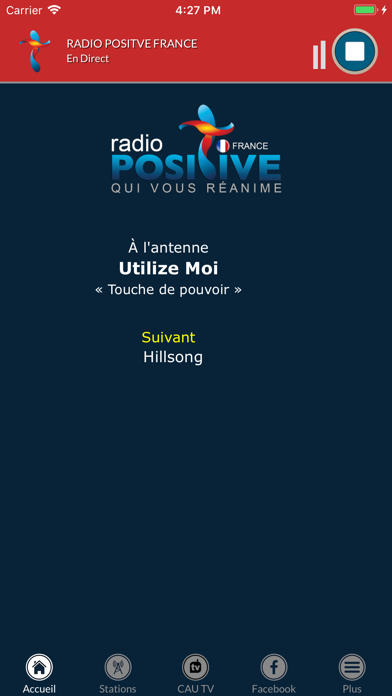 Screenshot #1 pour Radio Positive France