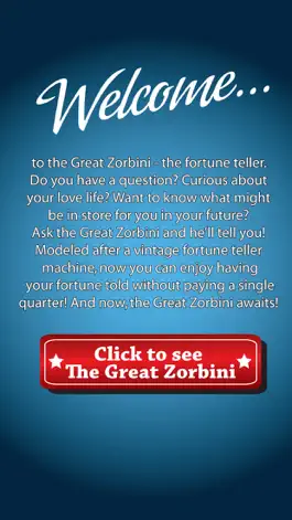 Game screenshot Great Zorbini Fortune Teller apk