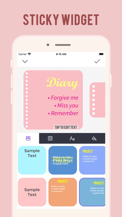 Sticky Notes Color Widgets screenshot-4