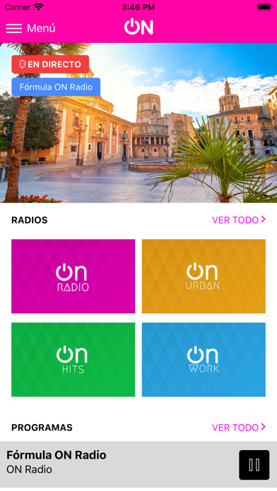 Screenshot #1 pour ONRadio.fm