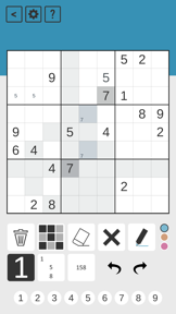 Chess Sudoku screenshot