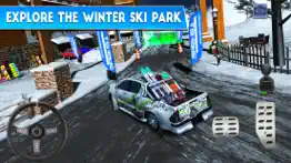 winter ski park: snow driver iphone screenshot 2