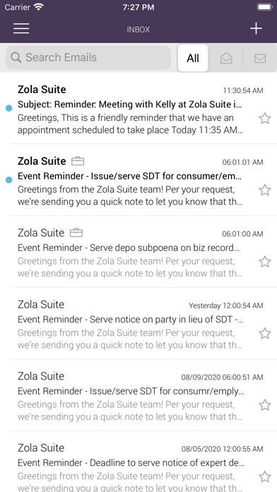 How to cancel & delete Zola Suite from iphone & ipad 4