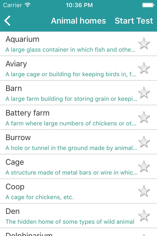 English Vocabulary With Topics screenshot 4