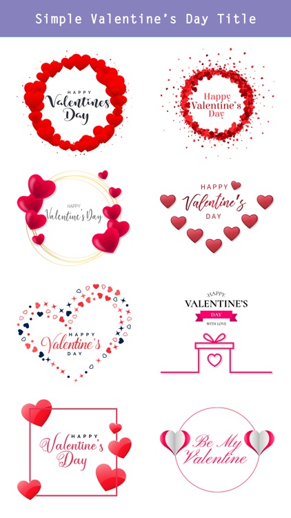 Happy Valentine's Day -Minimal