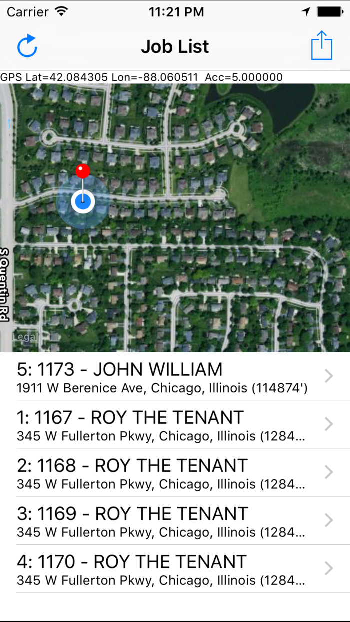 Process Server Mobile