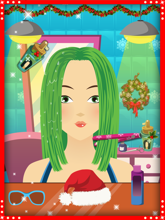 Hair Color Girls Style Salon iPad screenshot 5 - Games app