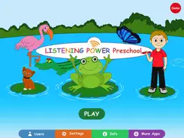 Game screenshot Listening Power Preschool HD mod apk