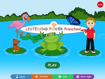 Listening Power Preschool HD iPad screenshot