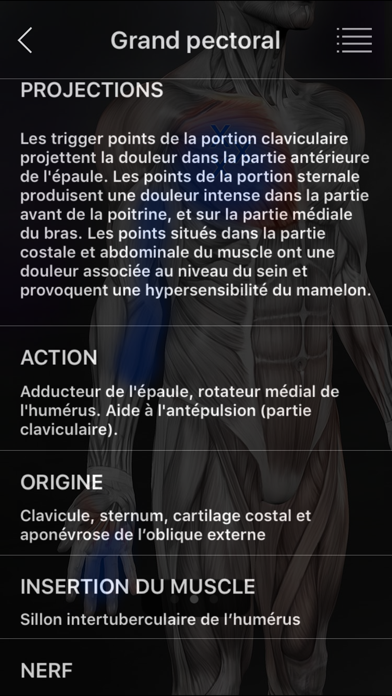 Screenshot #3 pour Muscle Trigger Points