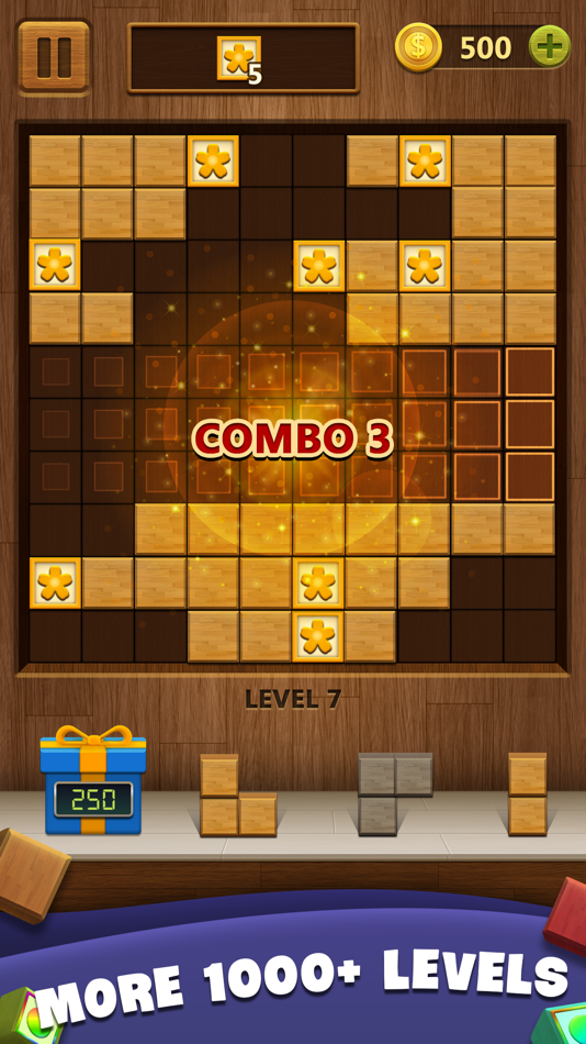 #4. Wood Block Puzzle* (iOS) 由: Bui Duy Duc
