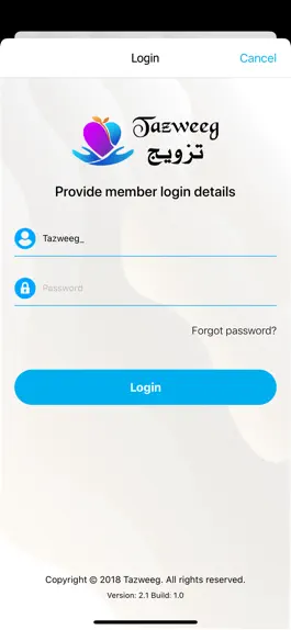 Game screenshot Tazweeg hack