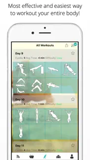 calisthenics challenge trainer iphone screenshot 1