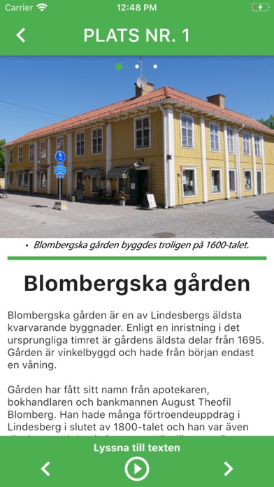Historiska Lindesberg Screenshot