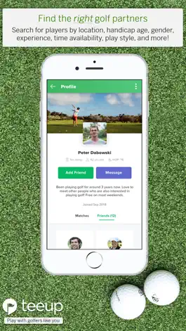 Game screenshot Tee Up - Find Golf Partners mod apk