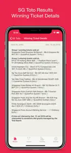 SG Toto Results screenshot #4 for iPhone